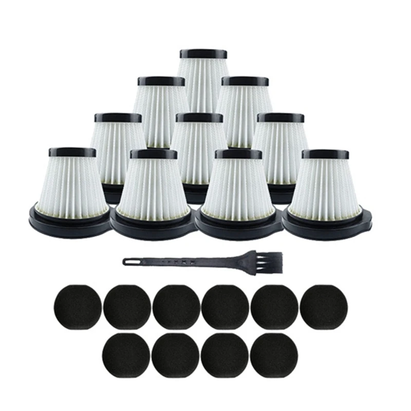 

10Pcs/Set Hepa Filters With Brush Set For Deerma Mi DX115 DX115S DX115C Portable Vacuum Cleaner Accessories