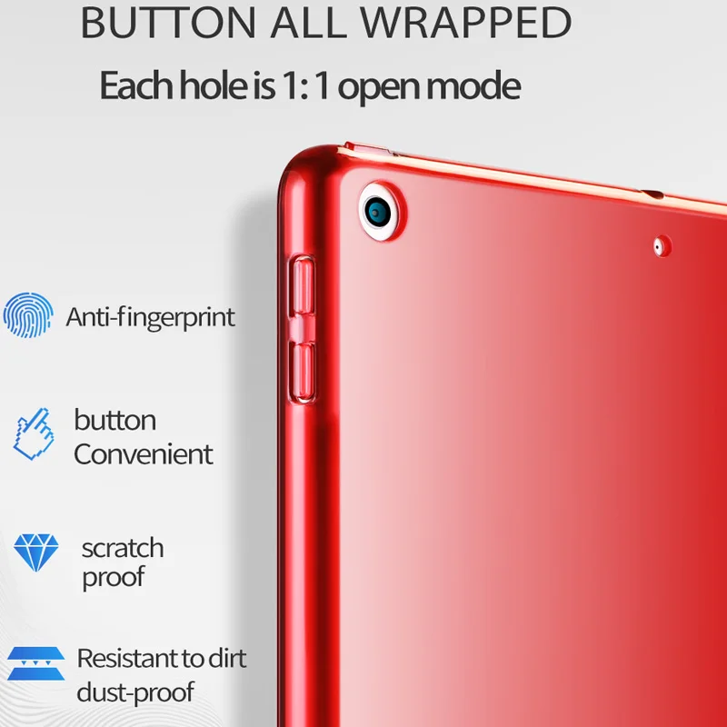 Для IPad 2017 чехол умный спящий кожаный для складной кронштейн 9 7 модель A1822 1823|Чехлы