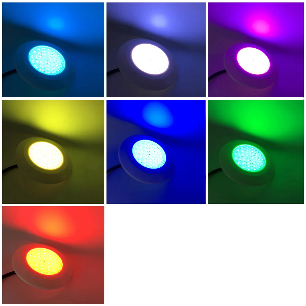 Подводный смоляный светодиодный RGB Светодиодный светильник для бассейна IP68 PAR56 настенный светодиодный светильник для бассейна 9 Вт 12 В piscinas для спа пруда фонтана