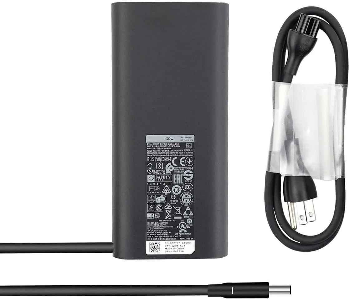 

Huiyuan AC Charger Fit for dell XPS 15 9530 9550 Precision 5510 Precision 5520 Inspiron 7347 7459 HA130PM130 DA130PE1-00