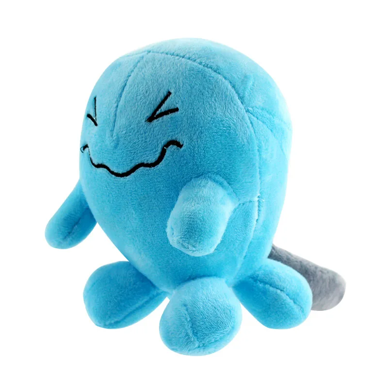 13-20 см Mewtwo Snorlax Cyndaquil clefey Raichu Cubone Horsea Wobbuffet Jigglypuff Лаплас плюш куклы аниме-игрушка Подарки для детей - Цвет: 13cm Wobbuffet