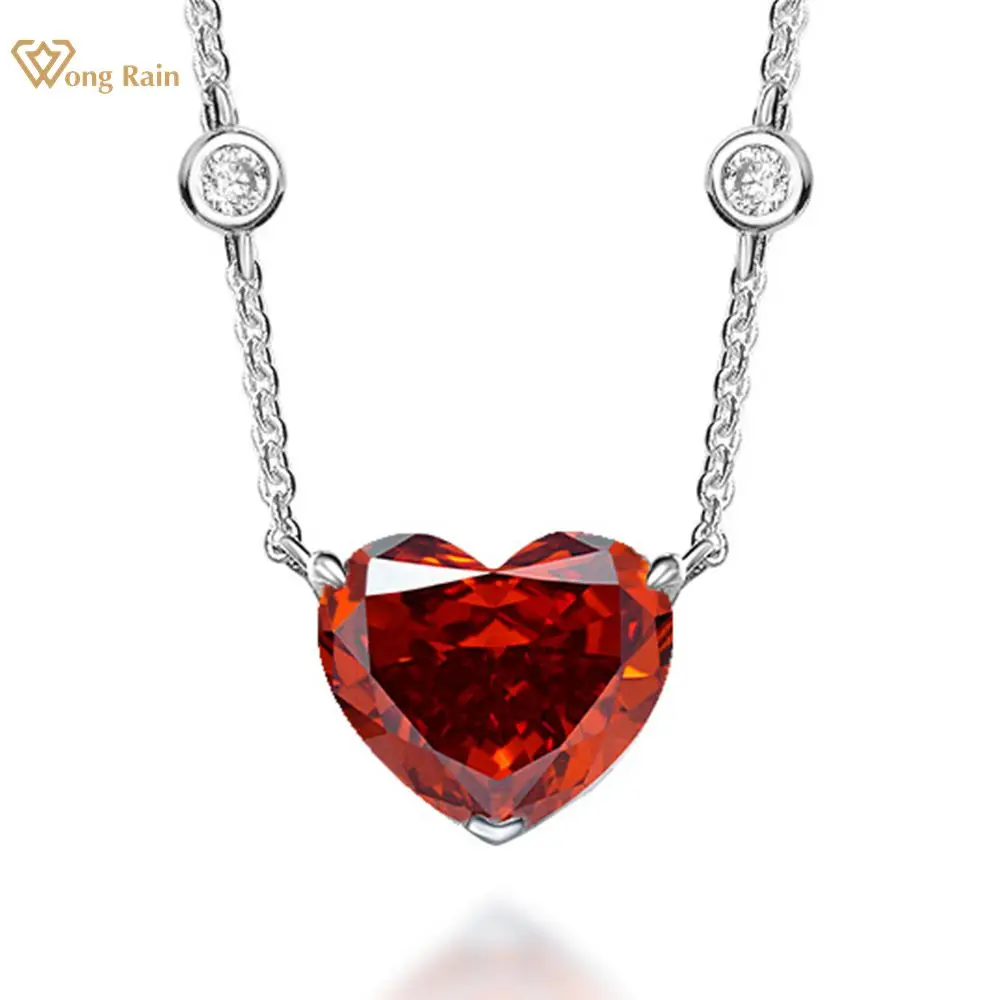 

Кулон с муассанитом, 10 х12 мм, из серебра 925 пробы