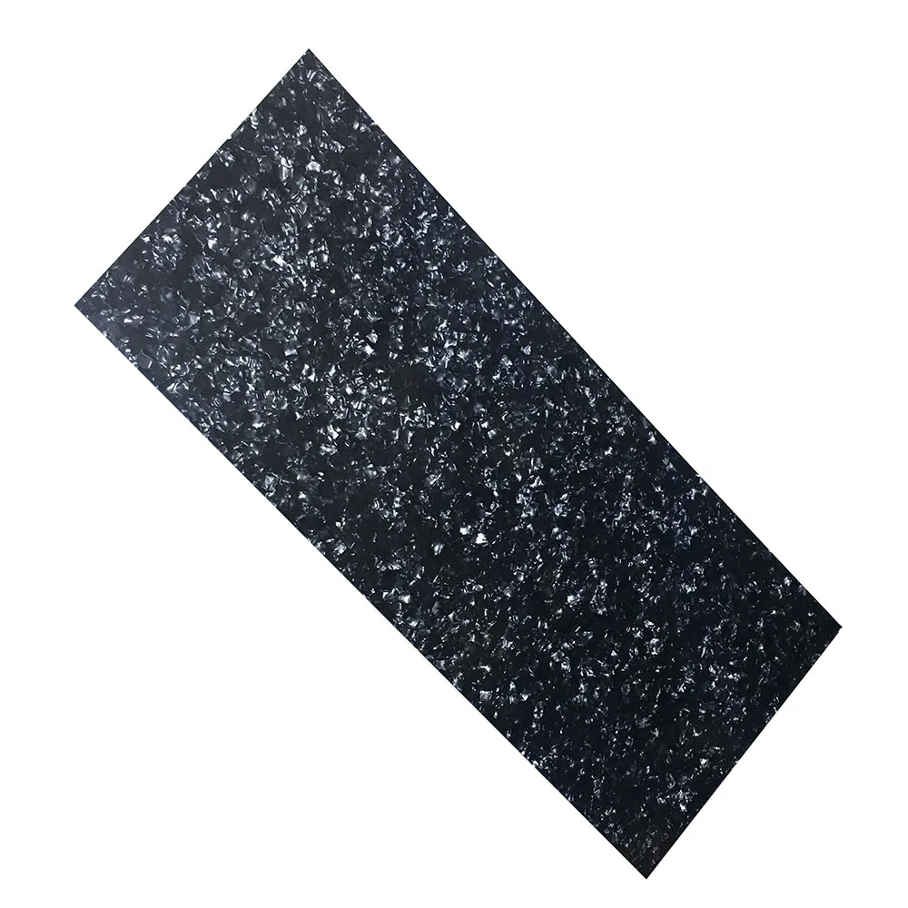 12 &quotx 24&quot черный жемчужный целлулоид лист DIY музыкальный инструмент деко
