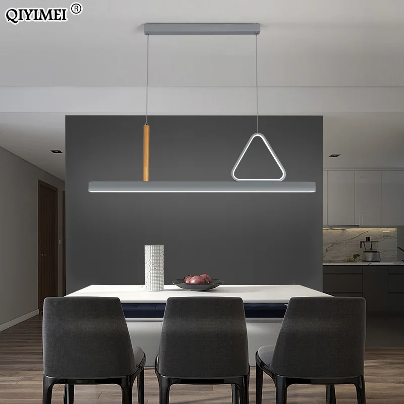 Luces LED colgantes modernas para comedor, salón, cocina, lámparas de iluminación de interior, accesorios decorativos, lámparas de AC85-260V