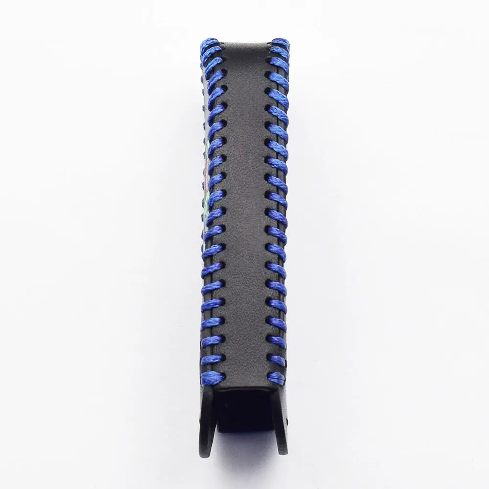 Светящийся кожаный чехол для ключа автомобиля Mazda 2 3 5 6 Axela CX 7 кнопки смарт пульт