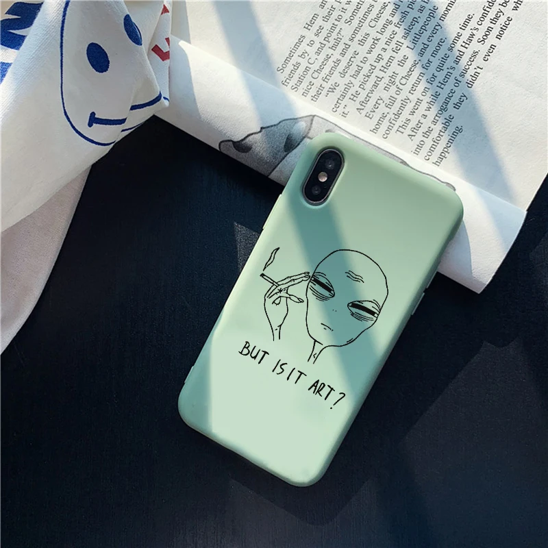 Чехол Alien для Samsung Galaxy S10 S9 S8 S7 S6 Plus Lite edge Мягкая силиконовая задняя крышка телефона