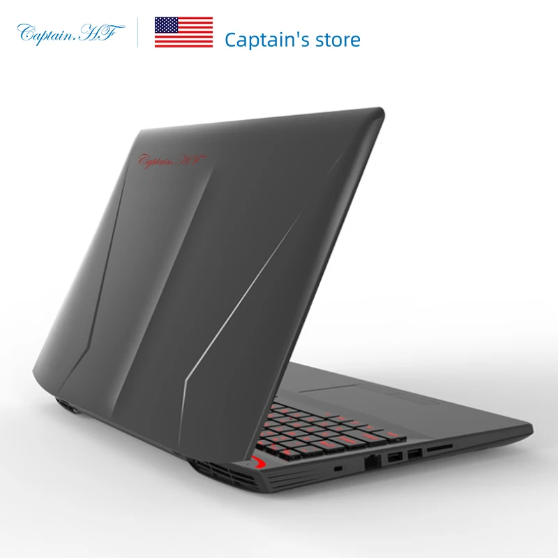 US Captain HF Ноутбук игровой 15 6 дюймовый дисплей Процессор Intel Core i7 6700HQ для игр GTX1060 ОС