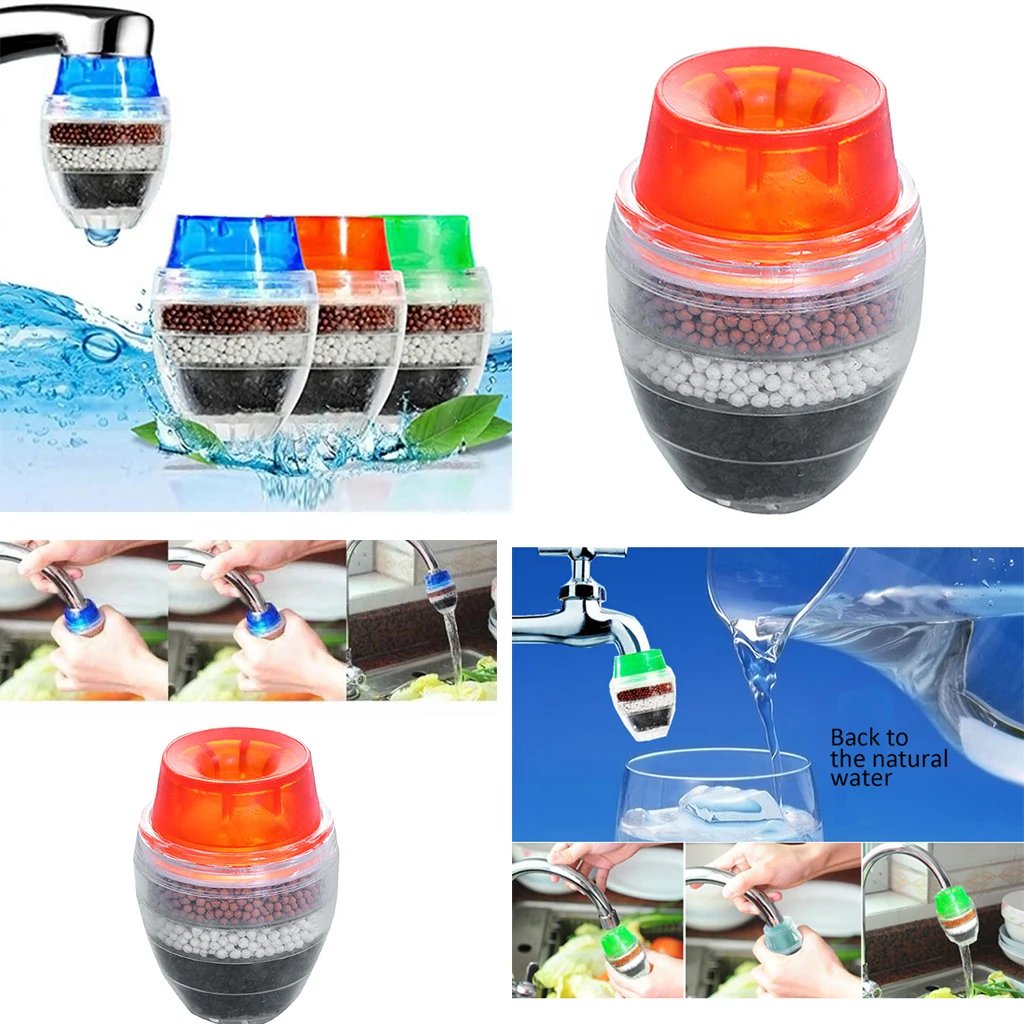 1 шт. мини кухонный угольный кран Водоочиститель защита от брызг водосберегающая