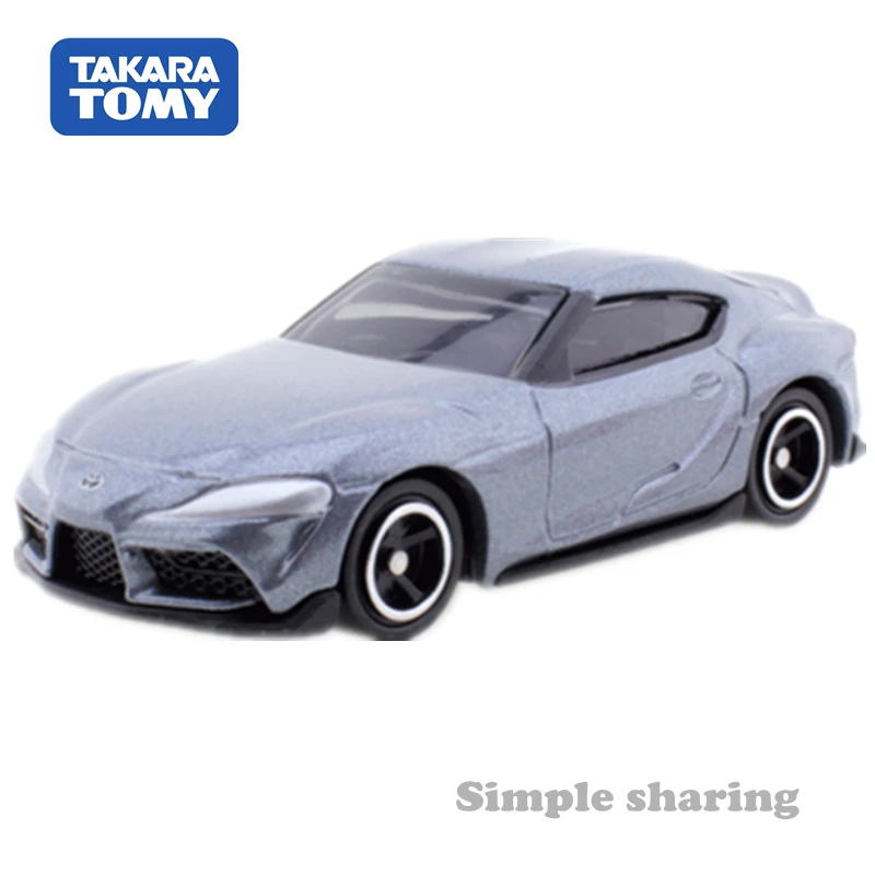 Takara Tomy Tomica No.117 Toyota GR Supra Silver First Edition Scale 1/60 автомобиль для детей металлическая