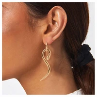 ywzixln fashion bohemian hip hop earrings jewelry snak pendant dropping earrings best gift for women girl e0173