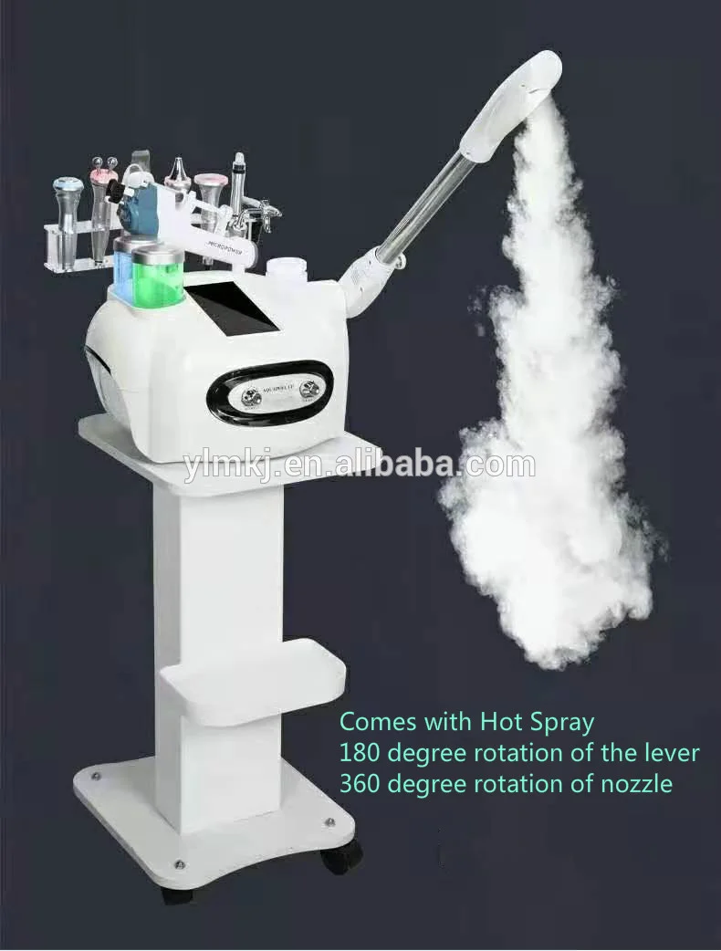 

Multi-Function Beauty Machine Oxygen Jet Peel Water Demerbrasion Aqua Peel Hydrafacial Deep Cleansing Skin Tool With Hot Steamer