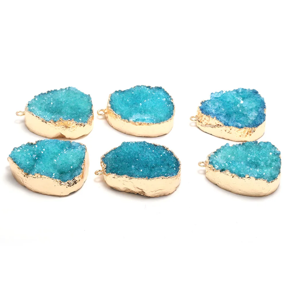 

Natural Stone Pendant Irregular Drop-shaped Agates Pendant For Jewelry Making Charms DIY Necklace Bracelet Anklet Accessory