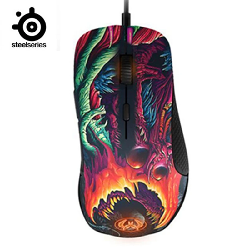 

Original Steelseries Rival 300 CSGO Rival 300S / 310 Fade Edition Optical Gradient Gaming Mouse 7200CPI For LOL DOTA2