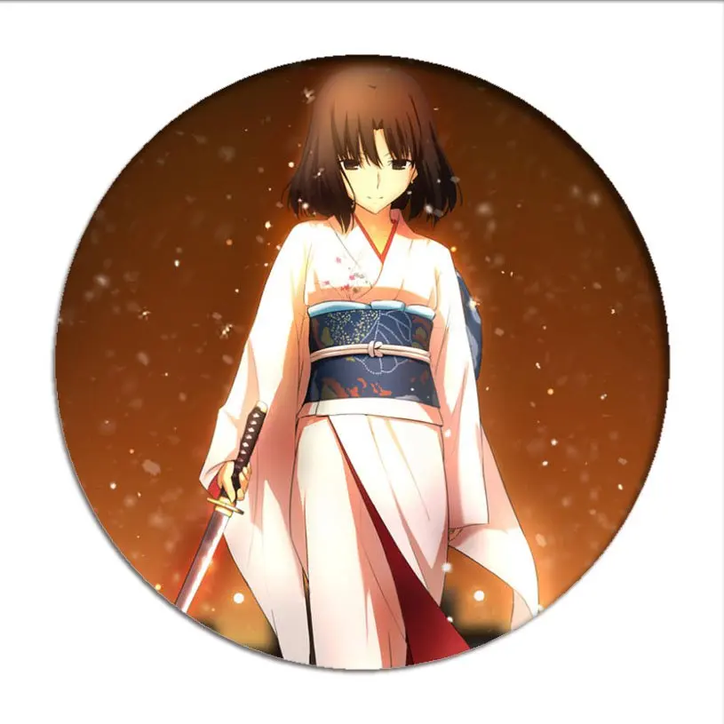 Kara no Kyoukai Значки для косплея kokutou mikiya брошь значок Kirsi Коллекция Сумки рёги Шики