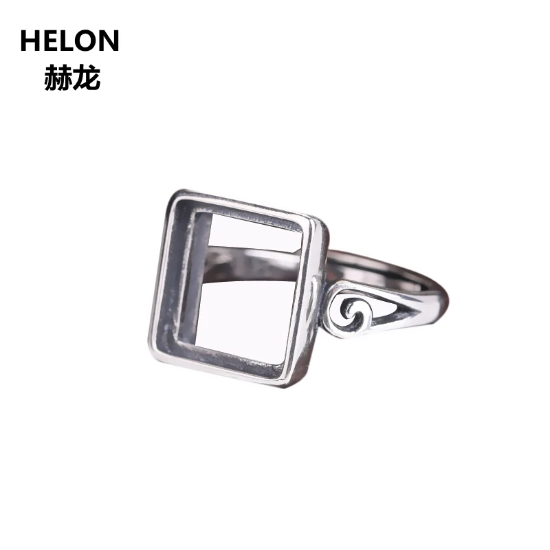 

Женское Обручальное кольцо из серебра 925 пробы, 11x11 мм, с кабошоном