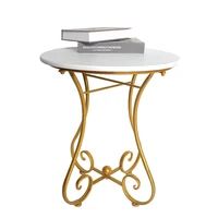 European Wrought Iron Small Circle Table Sofa Edge Several Modern Concise Leisure Time Balcony Ins Small Tea Table Coffee Form