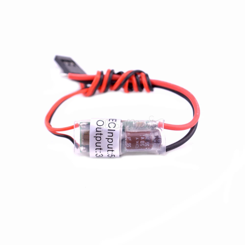 FPV RC UBEC BEC 5V 3A 5V/3A самый низкий уровень шума RF полностью экранирующий