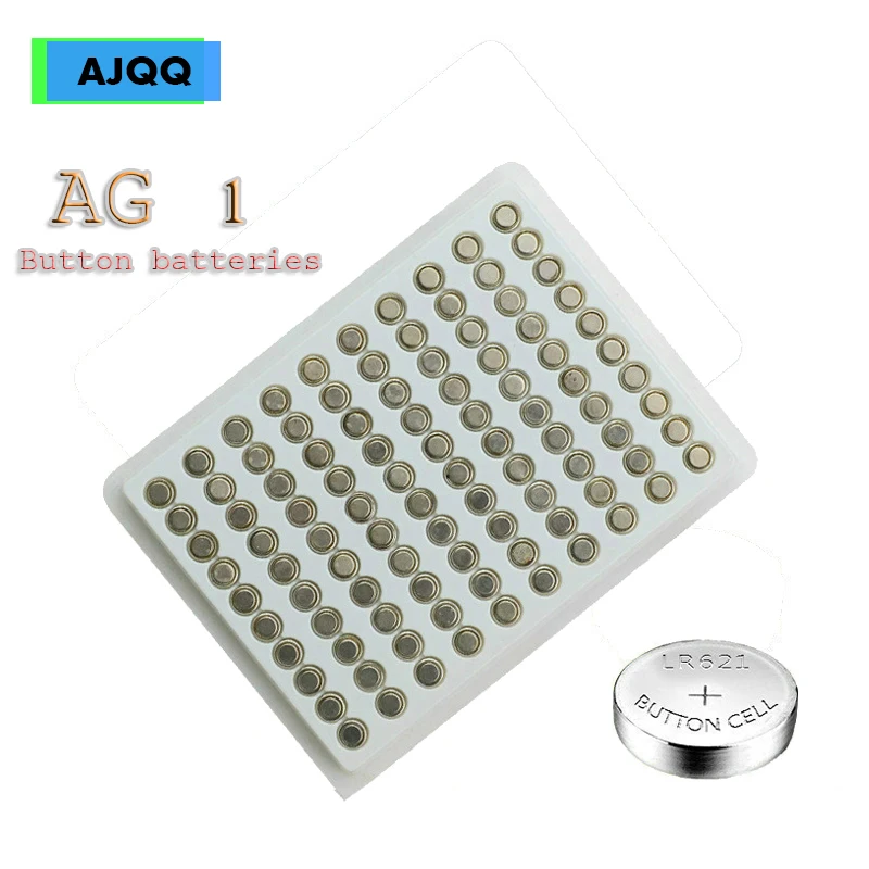 Недорогая Щелочная батарейка AJQQ AG1 300 В 1 55 SR621SW LR621 364 LR60 CX60 для часов 621 шт. |