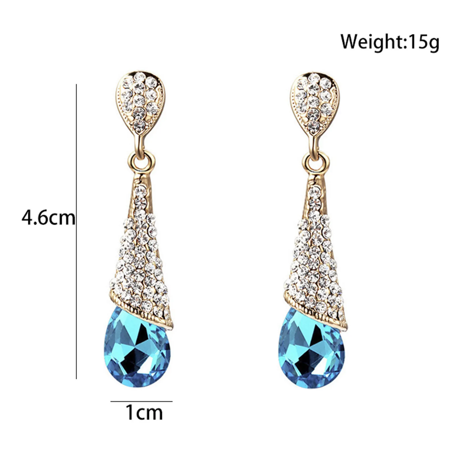 

Korean Fashion Earrings Long Luxury New Year Wedding Red Earrings