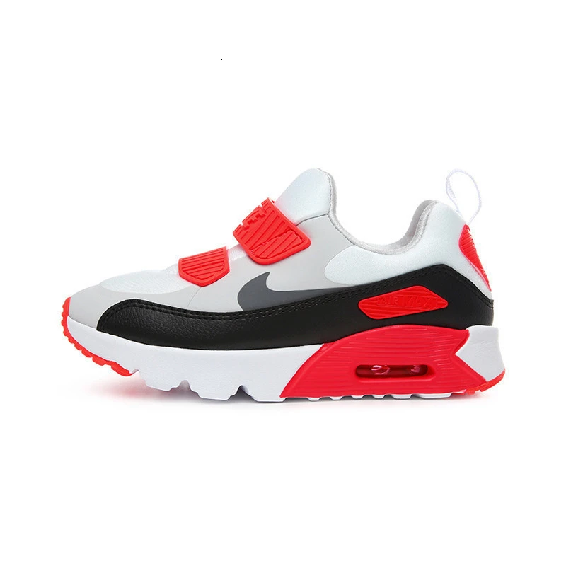 NIKE AIR MAX крошечные 90 обувь для детей Новое поступление дышащие спортивные детские кроссовки удобные#881927-007