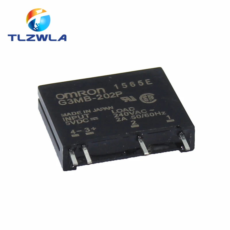 1 шт. 5 в 12 В 24 DC AC твердотельный релейный модуль G3MB 202P PCB SIP SSR 240 2A плотное реле