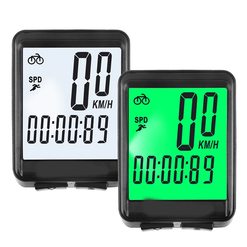 

Bicycle Speedometer and Odometer Wireless Waterproof Cycle Bike Computer Luminous Automatic Wake-up & Multi-Functions ASD88