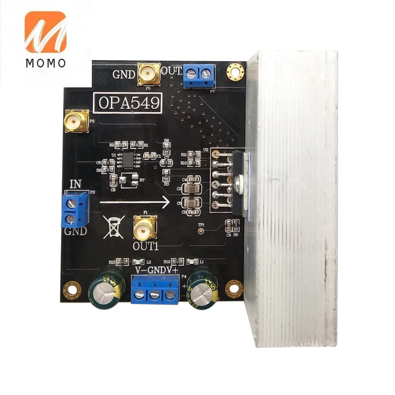 

Opa549 module audio power amplifier 8A current driver drives high voltage and high current amplifier