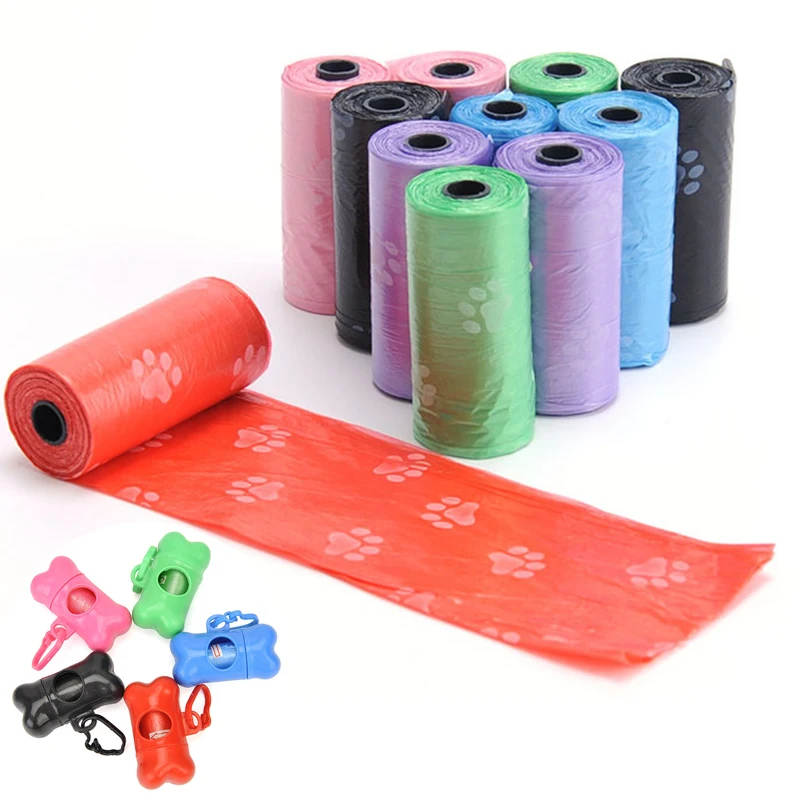 Дозатор для мешков домашних животных собачьих в форме костей пластиковая