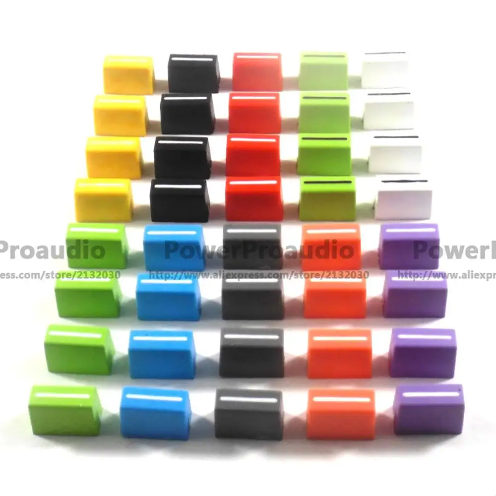 40 шт./лот Новый канальный перекрестный регулятор Fader Cap ручка подходит для RANE 57 TTM57