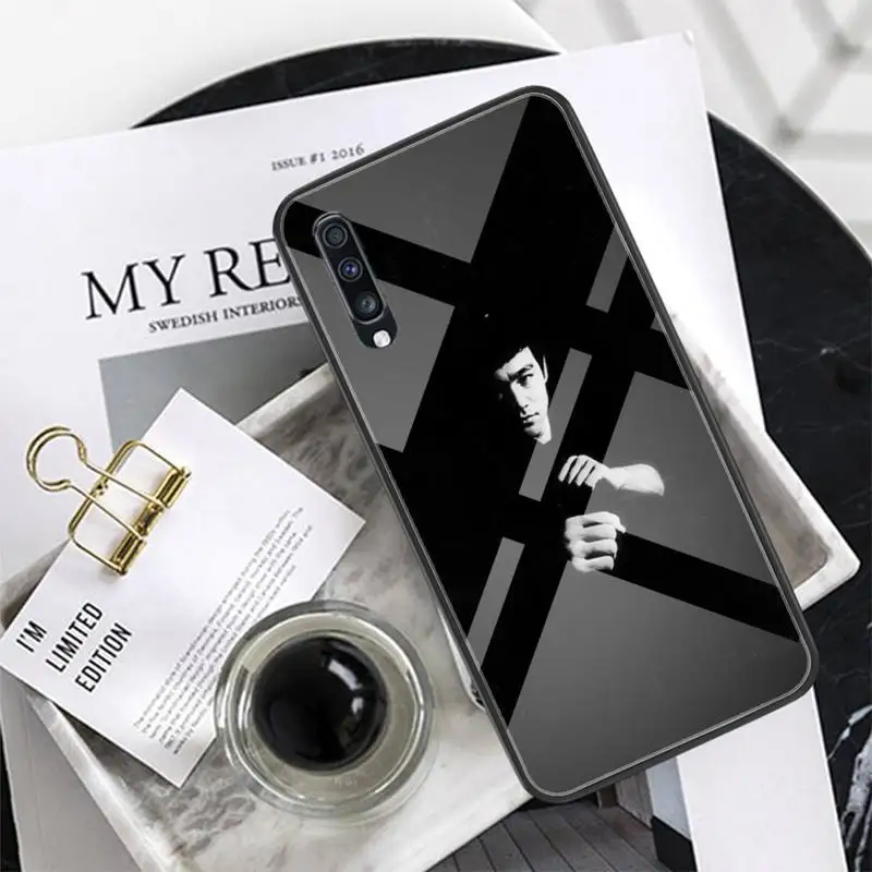 

Bruce Lee Phone Case For Xiaomi Mi 6 8 8Lite For Redmi 6 Note7 5 Phone Case Glass
