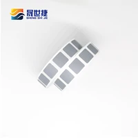 1000pcsrolls 12mm square scratch off sticker label gray for postcard cover stationery message game stickers