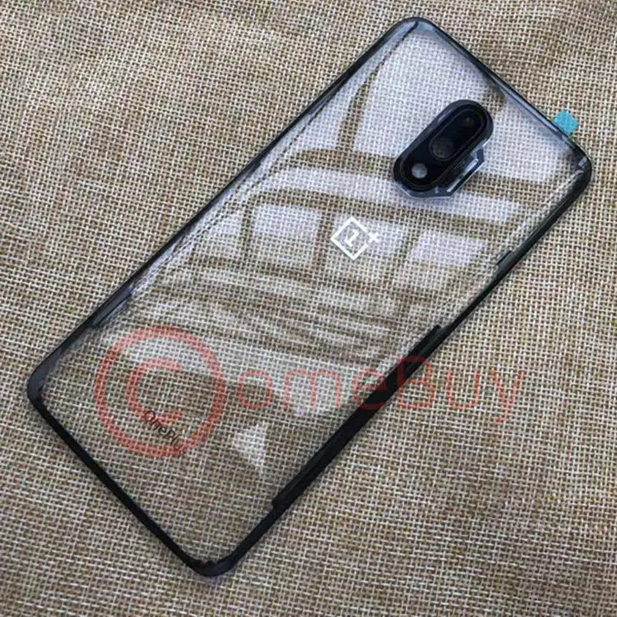 Задняя стеклянная панель OnePlus 7 крышка батареи Задняя Дверь Корпус чехол OnePlus 7 Pro задняя крышка OnePlus 7 дверь батареи с объективом камеры