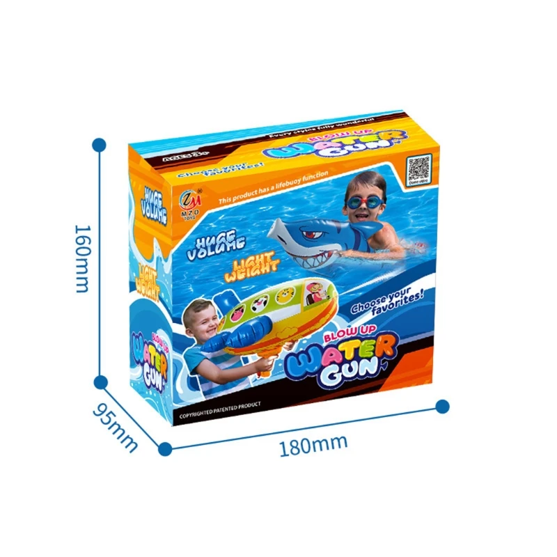 

Portable Inflatable Elephant Squirt Blaster for Swimming Pool Beach party