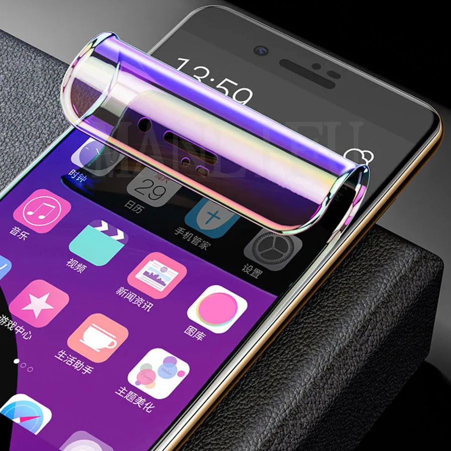 3D Силиконовая ТПУ Гидрогелевая пленка для apple iPhone 11 12 Pro XS Max XR iphone 12X7 8 Plus SE 2020