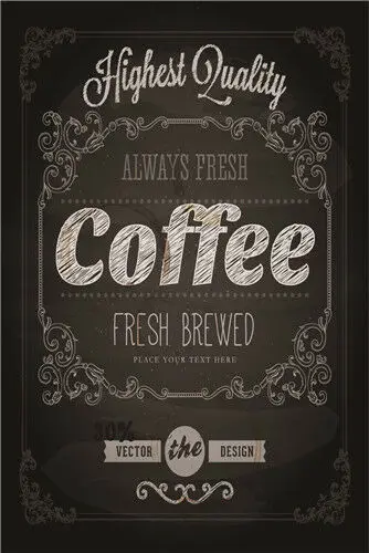 

Metal Tin Sign coffee brewed fresh Bar Pub Home Vintage Retro Poster Cafe ART