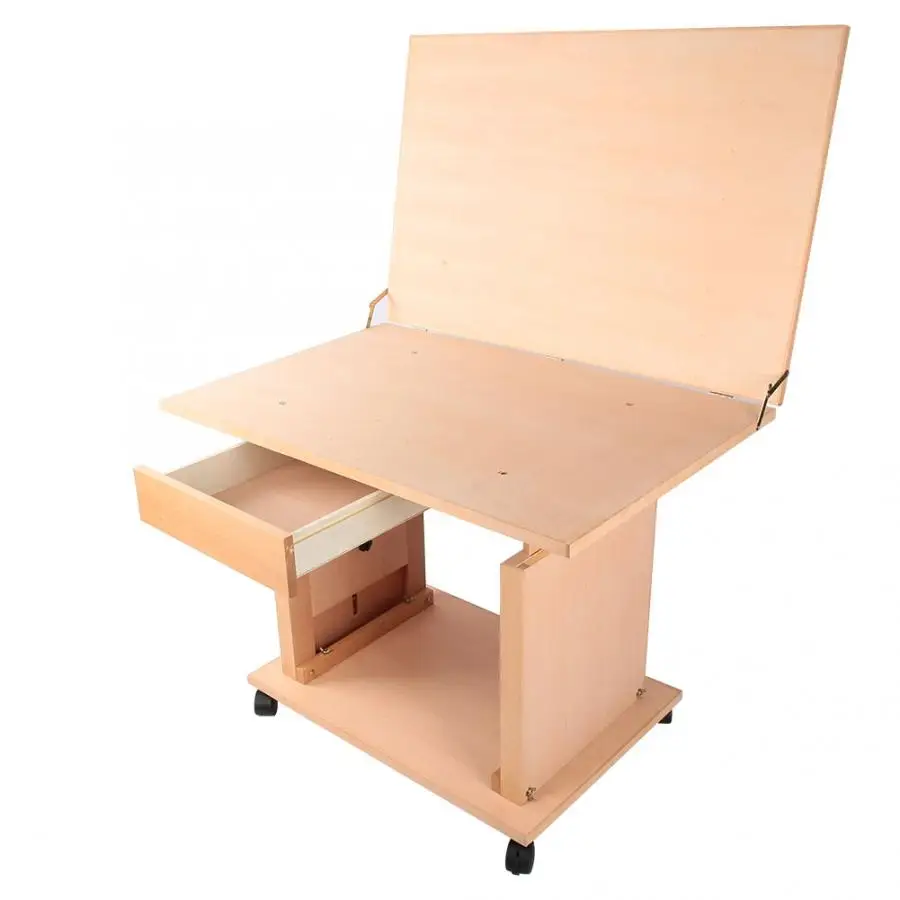 Раскрашенная подставка Регулируемая высота деревянный мольберт арт эскиз