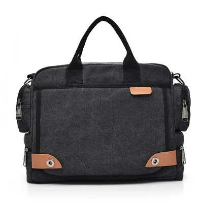 

Multi-compartment Canvas Men's Bag Fashion Men's Shoulder Bag Business Casual Portable Messenger Bag Men's Briefcase