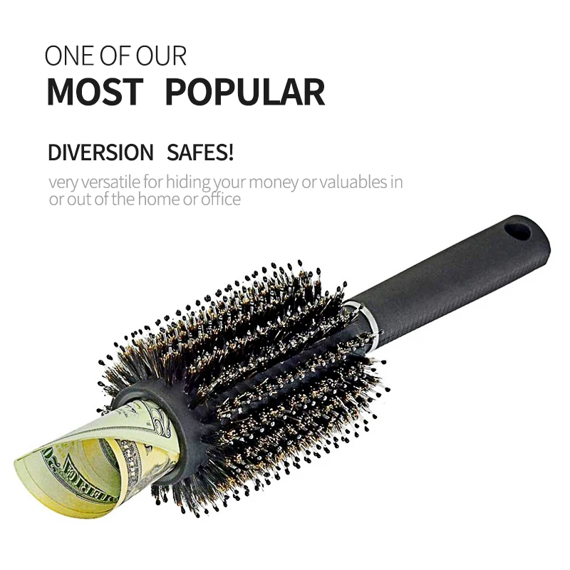 Настоящая расческа для волос и секретная шкатулка пустотелый контейнер