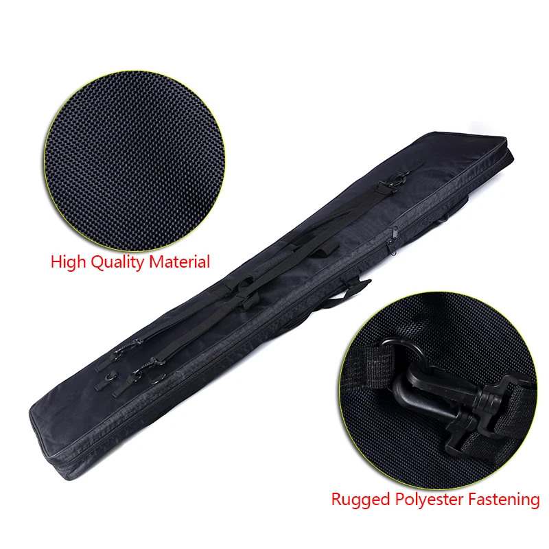 ohhunt 120cm 47 inch Shot~Gun Carrying Tactical Hunting Rifle Bags Polyester Construction Air Gun Protection Case Holsters Black | Спорт и
