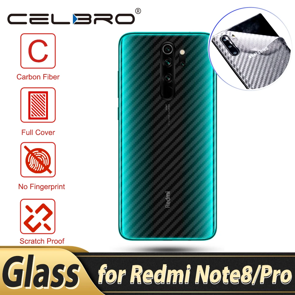 Мягкая наклейка из углеродного волокна для Xiaomi Redmi Note 8 Pro 7 защитная пленка Note7