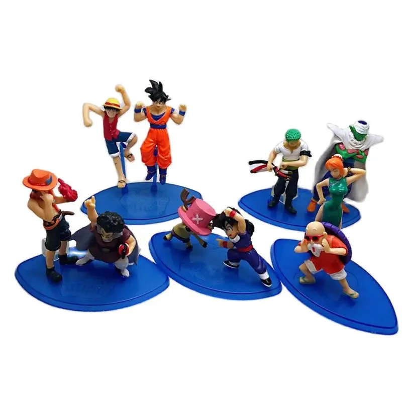 5 шт./компл. экшн-фигурки аниме фильмы фигурки Детские игрушки ПВХ модели куклы