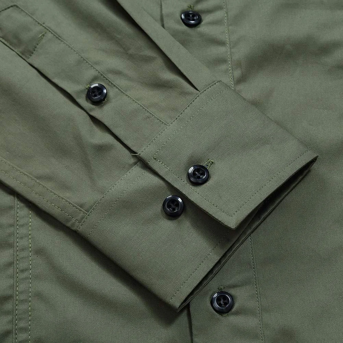 

Men s Shirt Solid Color Turn-Down Collar Long Sleeve Shirt Men s Tops