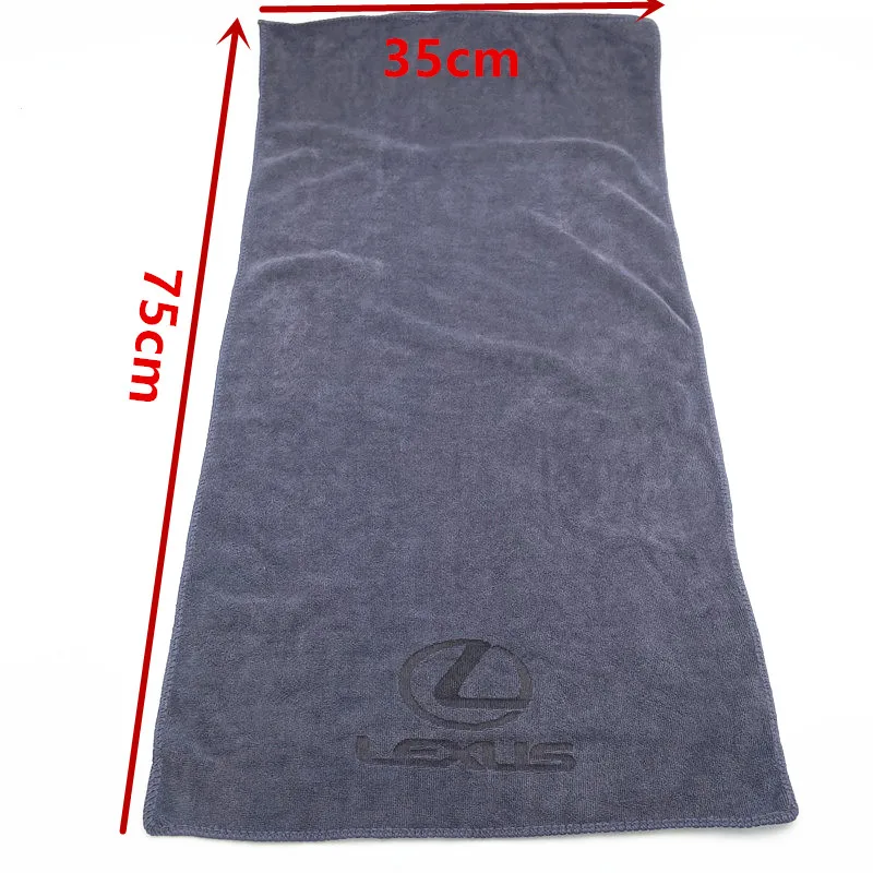 Полотенце из микрофибры для мытья автомобиля 75X35 полотенце Lexus RX300 RX450 IS200 IS250 IS300