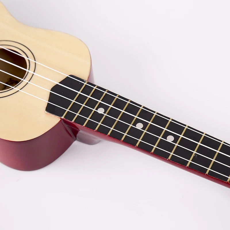 Бесплатная доставка De Xin красочные 21 &quotУкулеле сопрано липа укулеле концертная