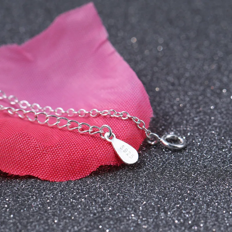 Женское Ожерелье гинкго билоба короткая цепочка на ключицы из стерлингового