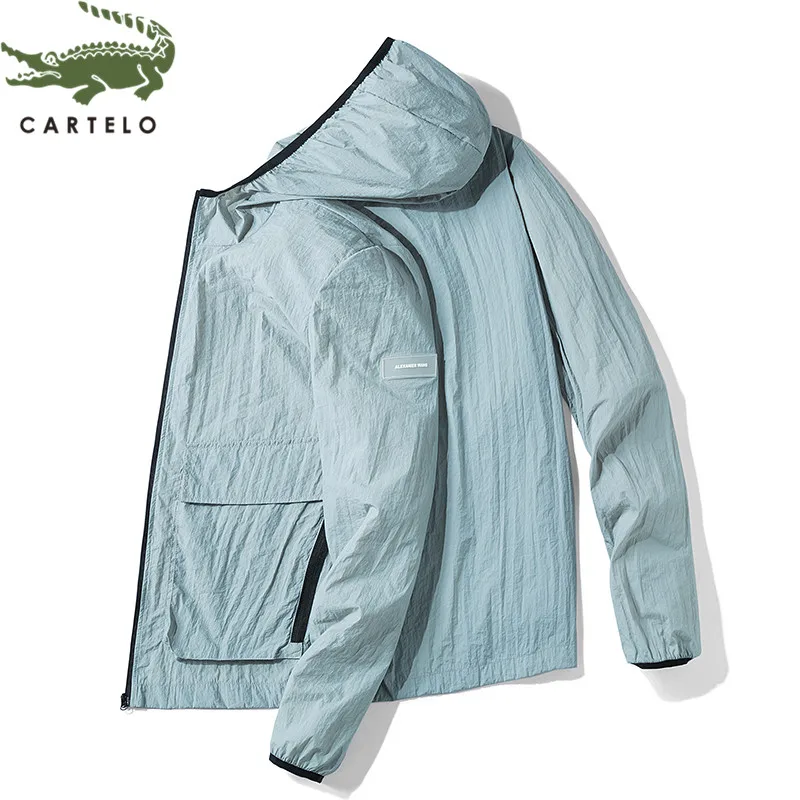 CARTELO мужская летняя одежда новая модная повседневная легкая дышащая удобная