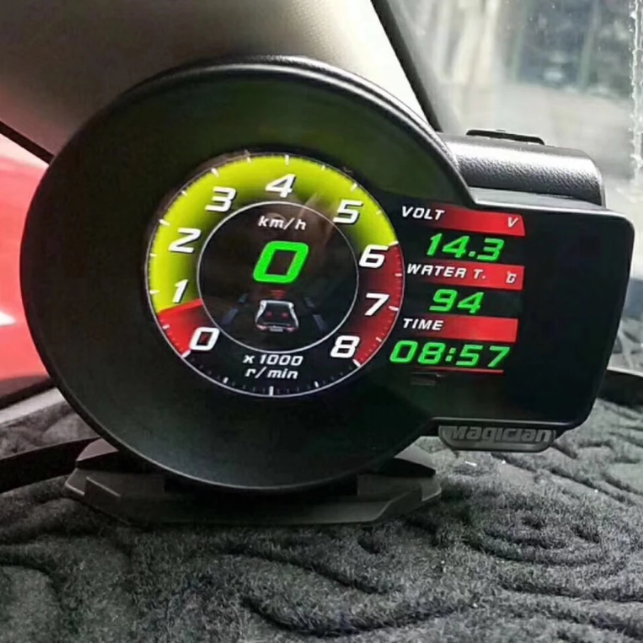 Манометр из пластика со светодиодной индикацией давления в турбине|Датчики