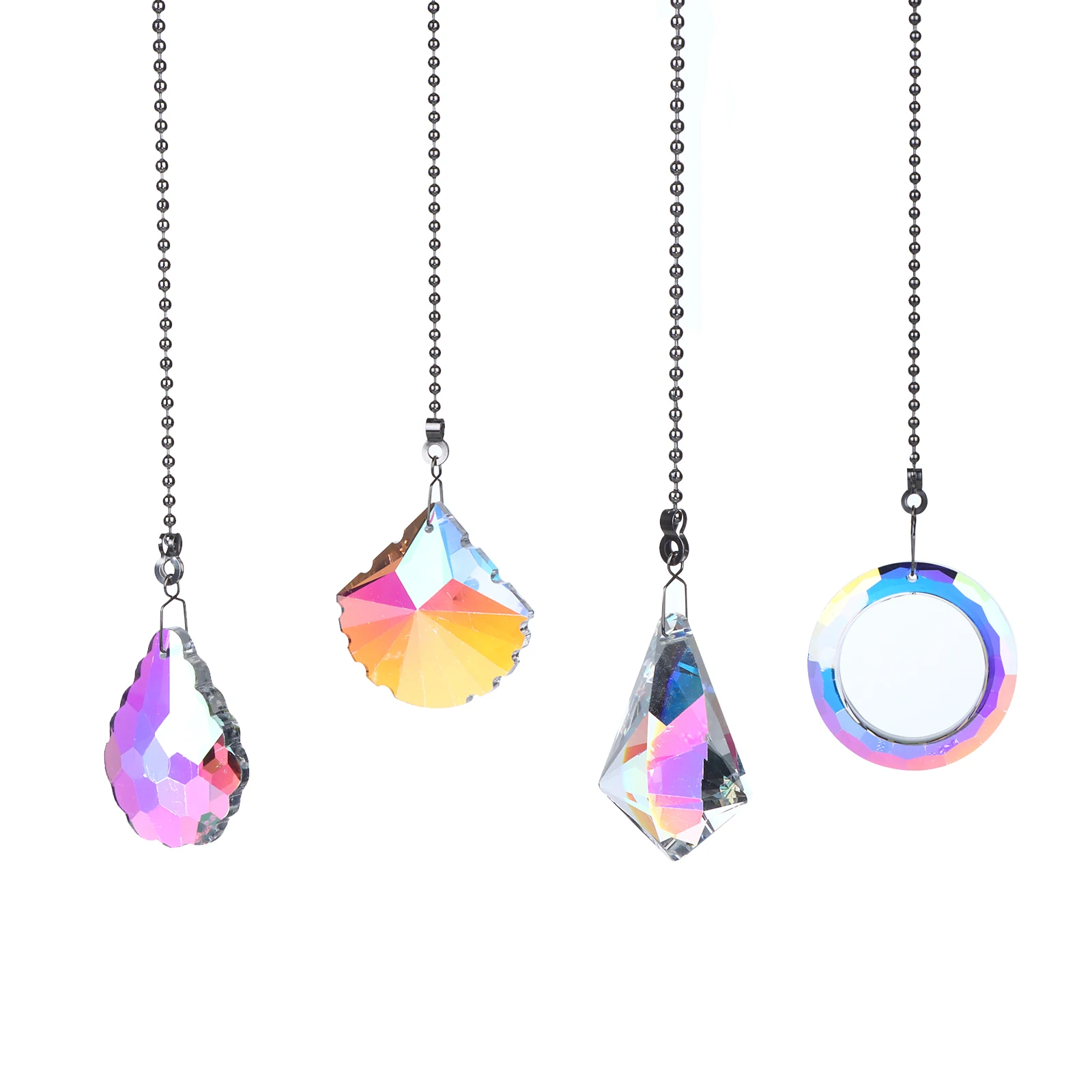 

4 шт., прозрачные или разноцветные удлинители для потолочного светильника