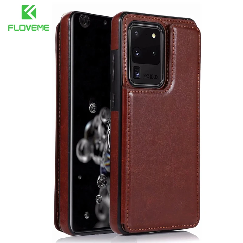 Чехол-кошелек для Samsung Galaxy A51 A71 S20 Plus Ultra S8 S9 S10 S10E Note 20 9 10 A30 A50 A70 кожаный - купить по