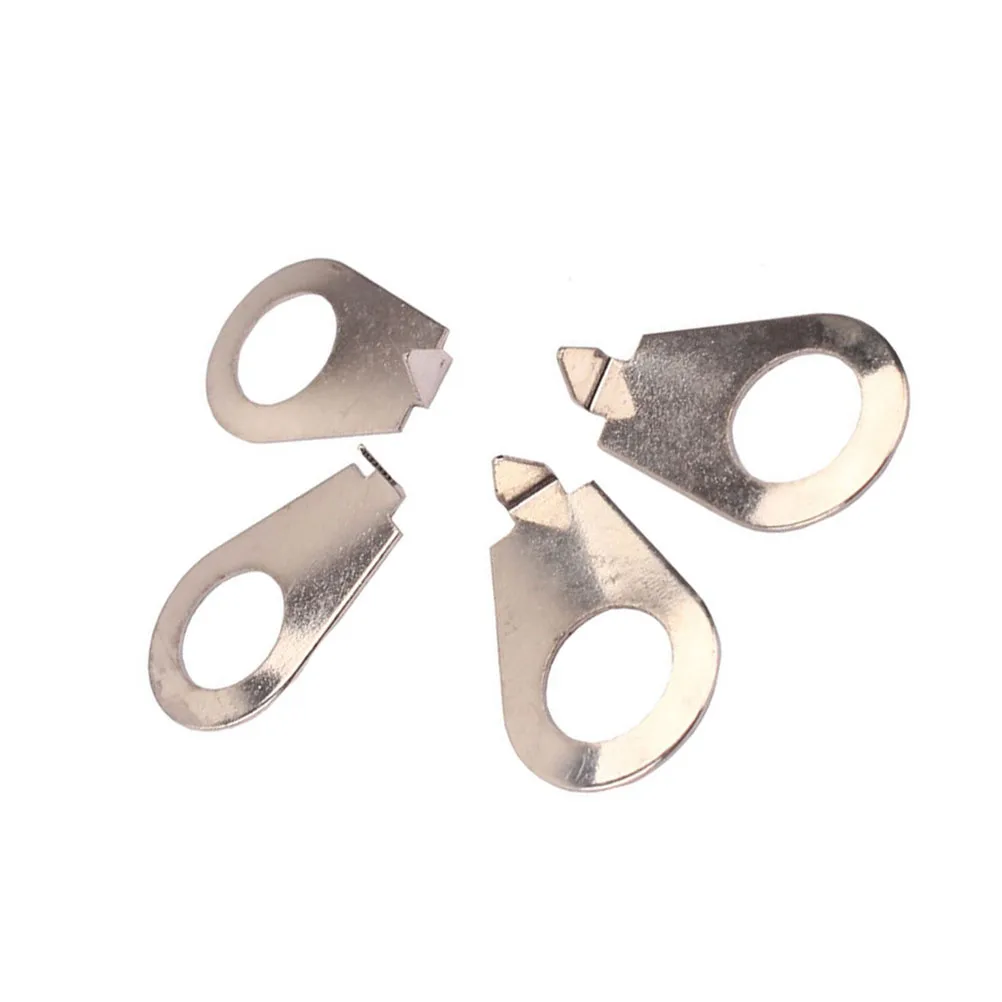 4 шт. Гитарные ручки указка пластина прочный металл хромирование золотое